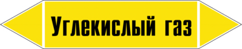 Маркировка трубопровода "углекислый газ" (пленка, 126х26 мм) - Маркировка трубопроводов - Маркировки трубопроводов "ГАЗ" - магазин "Охрана труда и Техника безопасности"